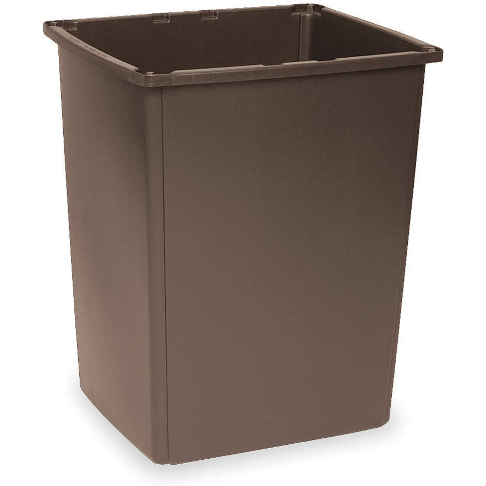Trash Can 56 Gallon Brown