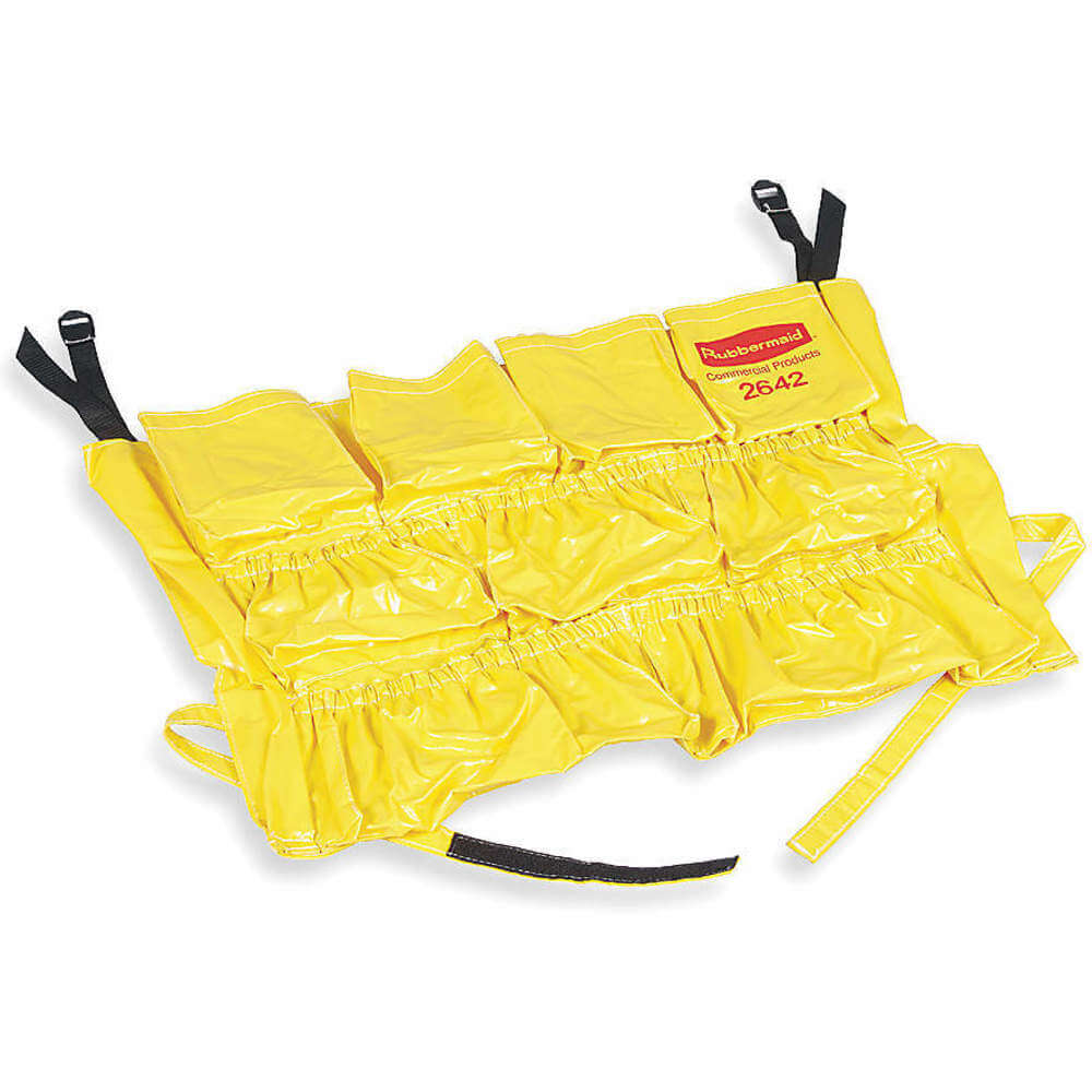Receptacle Caddy Bag Yellow Vinyl