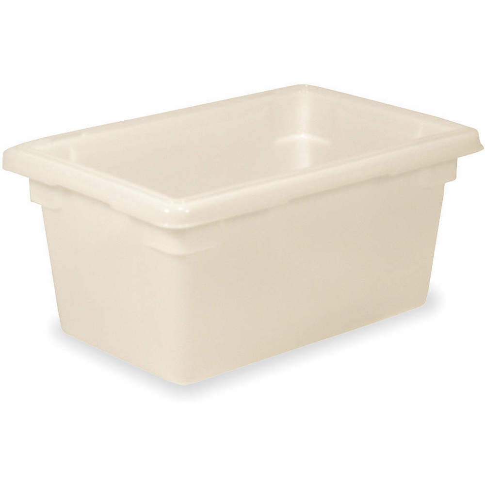 RUBBERMAID FG350400WHT Food/tote Box Capacity 5 Gallon White | AE4NVD 5M678