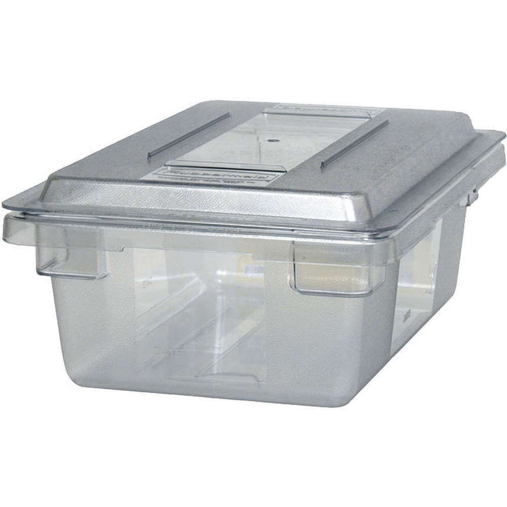 RUBBERMAID FG350700WHT Tote Box Diameter 3-1/2 Inch | AF4XJV 9NTU6