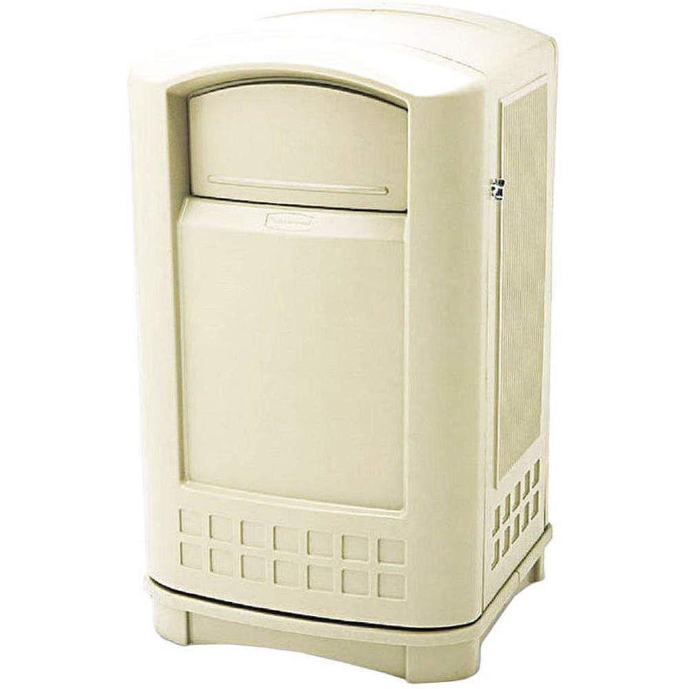 Trash Can 50 Gallon Beige