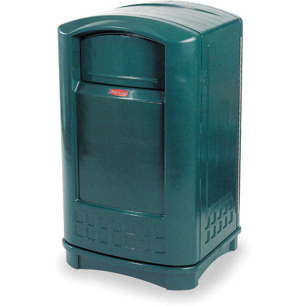 Trash Can 50 Gallon Green