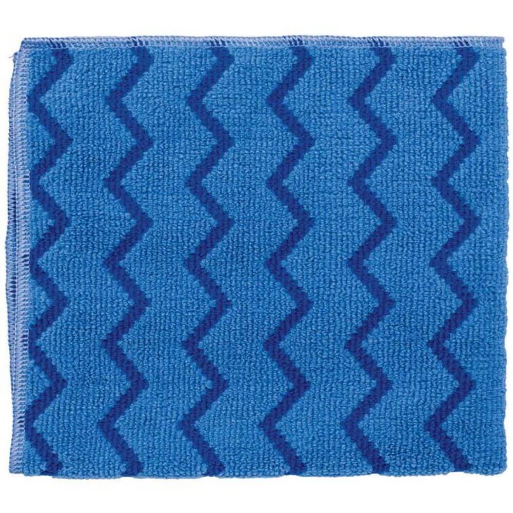 Microfiber Cloth Blue 16 x 16 In