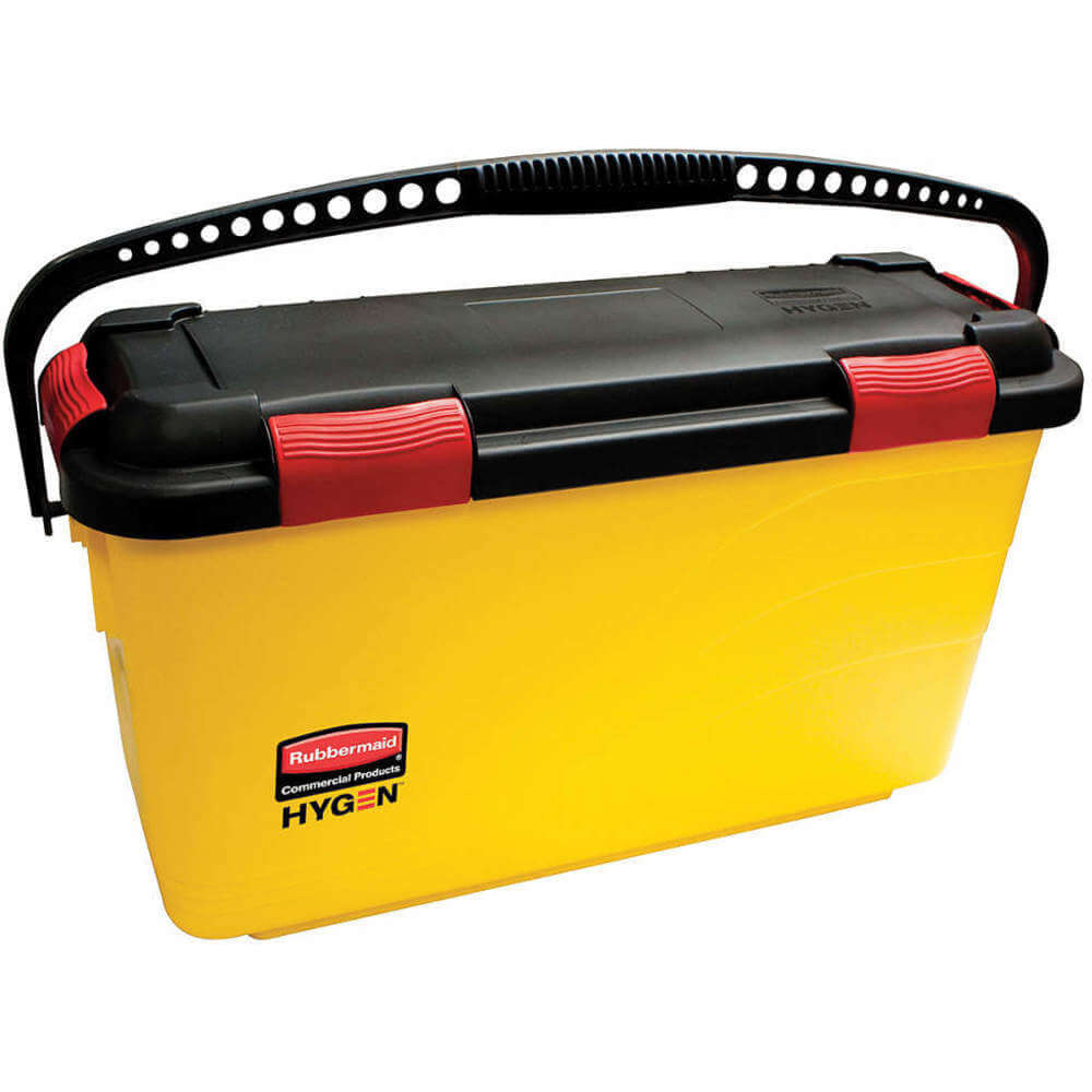 Disinfectant Mop Bucket 28 Quart Yellow With Gry