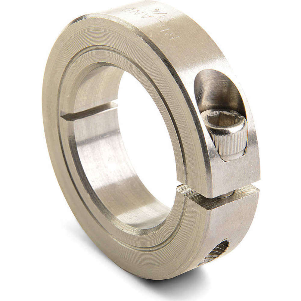 RULAND MANUFACTURING CL-10-SS Shaft Collar One Piece Clamp Id 0.625 In | AB8YUV 2AKF9