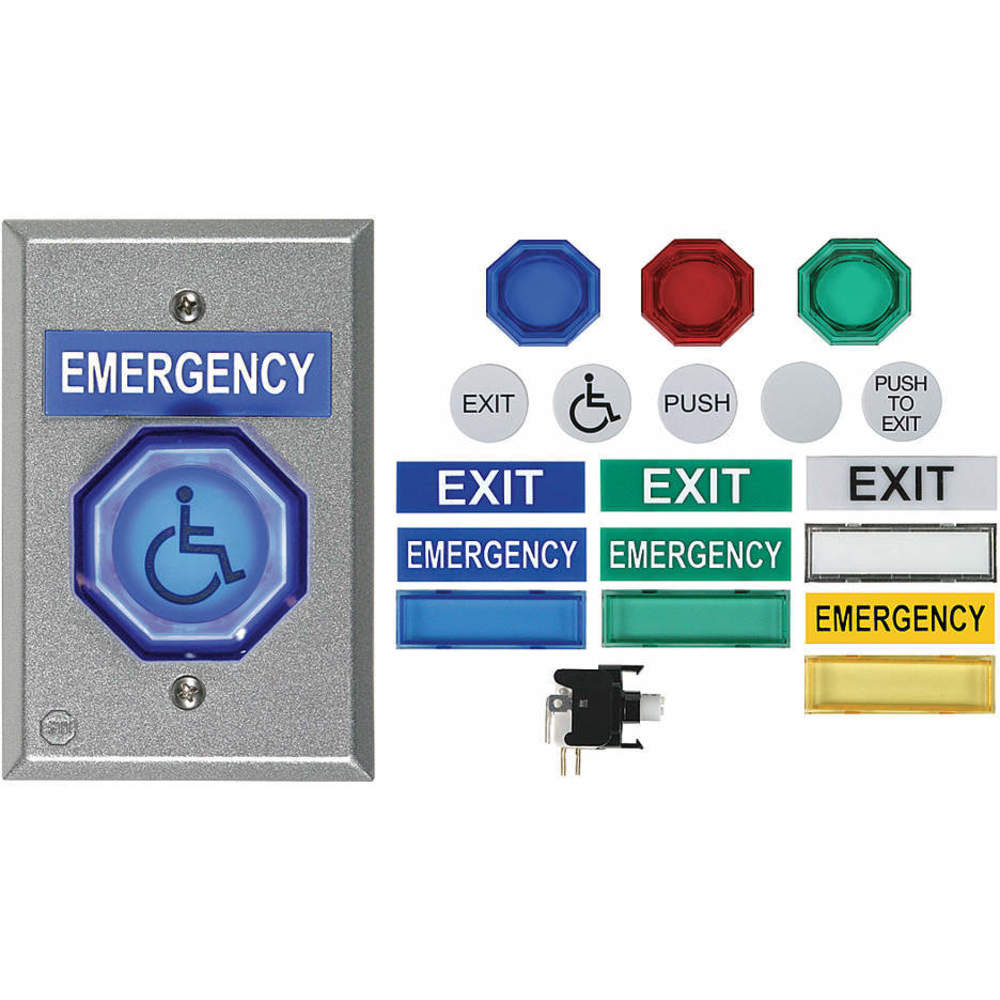 Universal Button Momentary 2 Inch