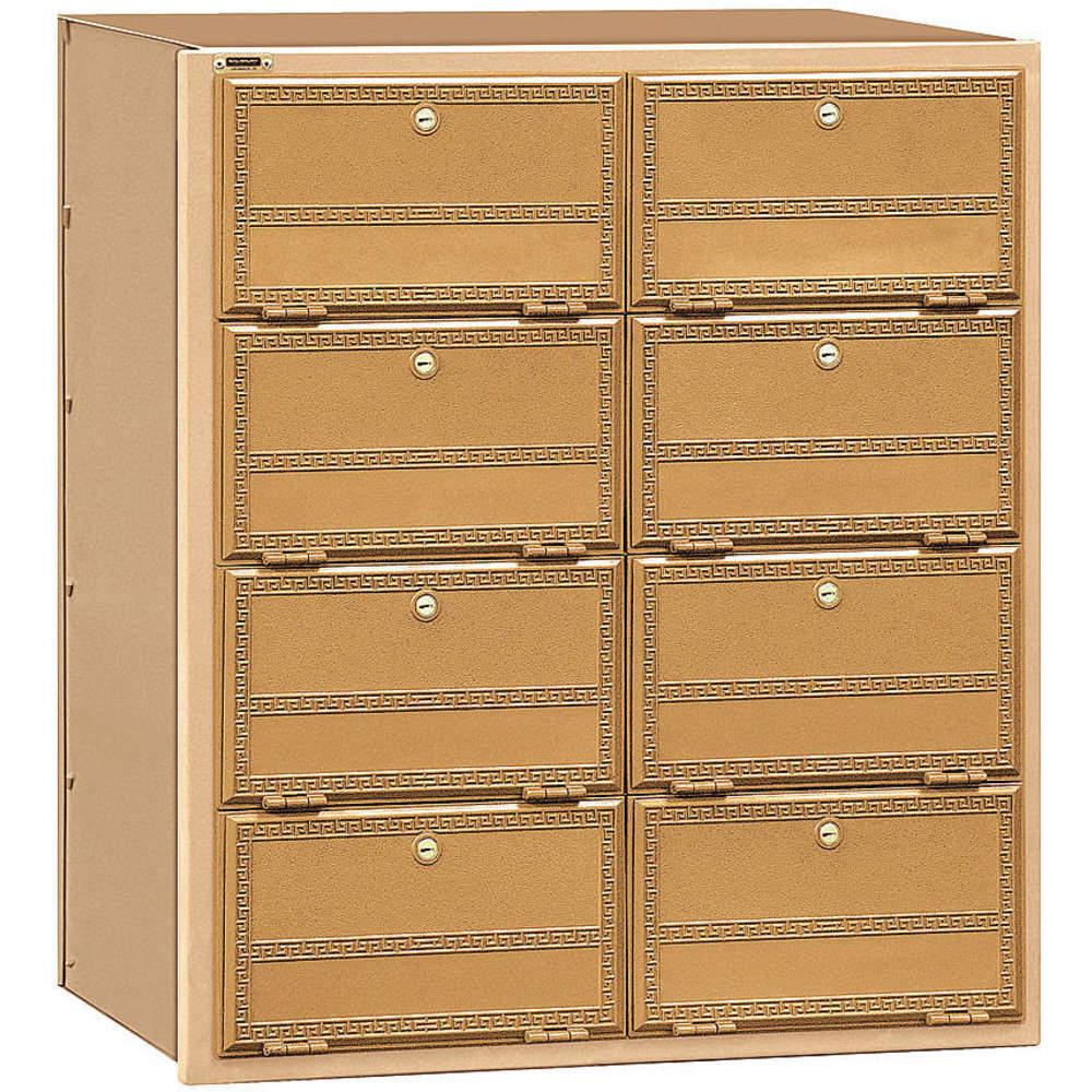 SALSBURY INDUSTRIES 2108RL Americana Mailbox 8 Doors Rear Loading | AG3JEM 33LE54