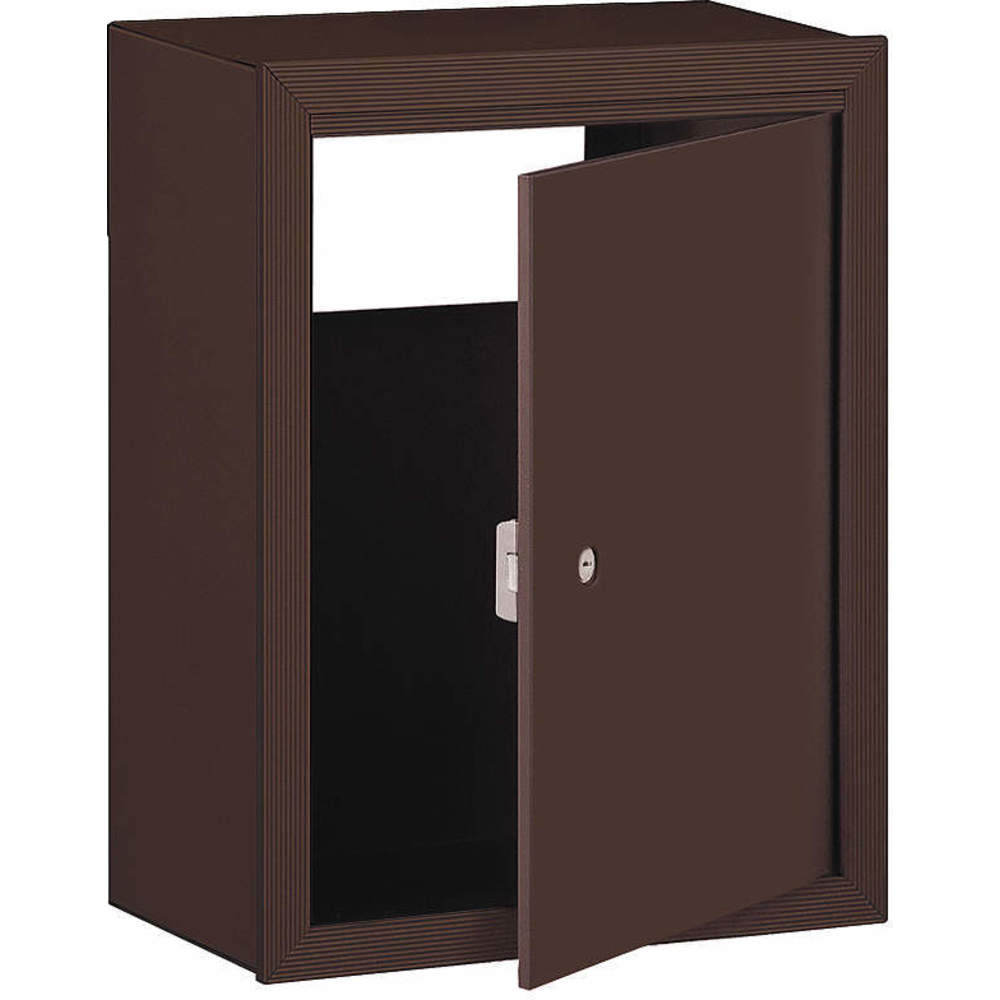 SALSBURY INDUSTRIES 2256BRZ Receptacle Surface Mounting Bronze | AG3GTY 33KU28