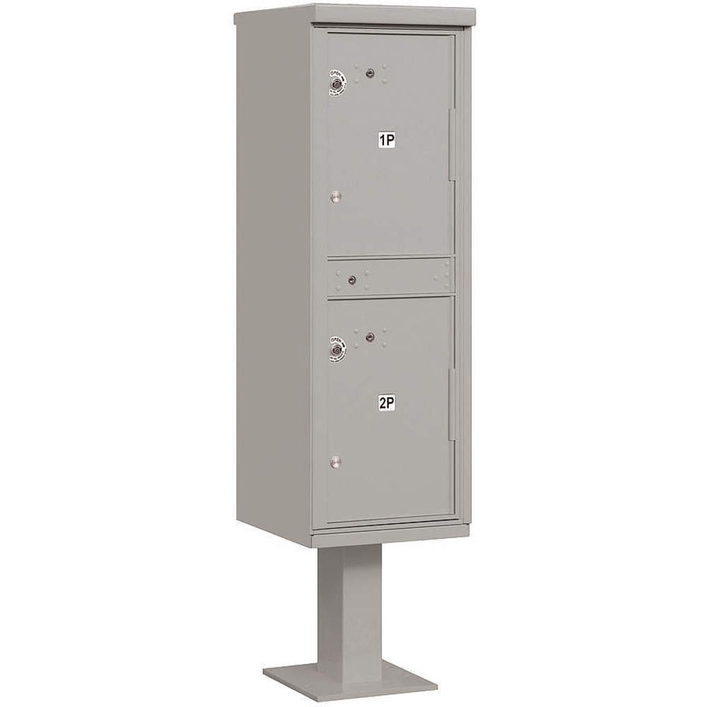 SALSBURY INDUSTRIES 3302GRY-U Outdoor Parcel Locker Usps Access Gray | AG3LBZ 33LT47