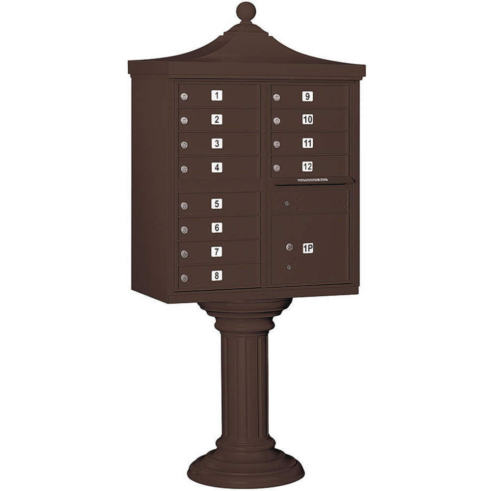 SALSBURY INDUSTRIES 3312R-BRZ-U Regency Cbu Usps Access 12 Doors Bronze | AG3MPR 33MC56