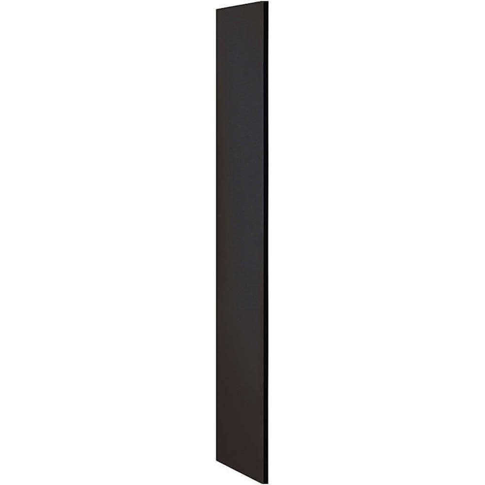 SALSBURY INDUSTRIES 33333BLK Locker End Panel 18 x 72 Black | AA4ZFQ 13K822
