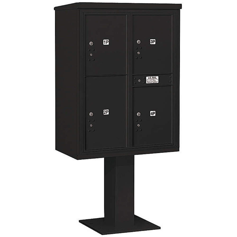 SALSBURY INDUSTRIES 3411D-4PBLK