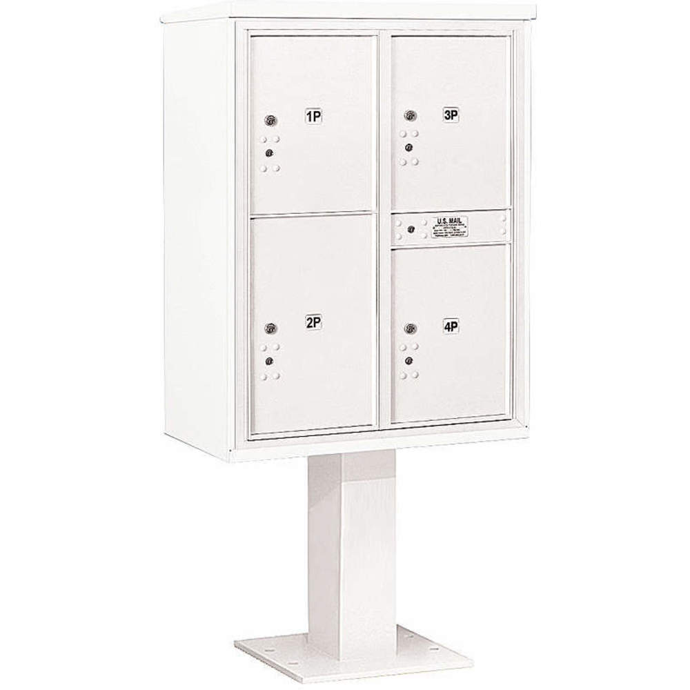 SALSBURY INDUSTRIES 3411D-4PWHT