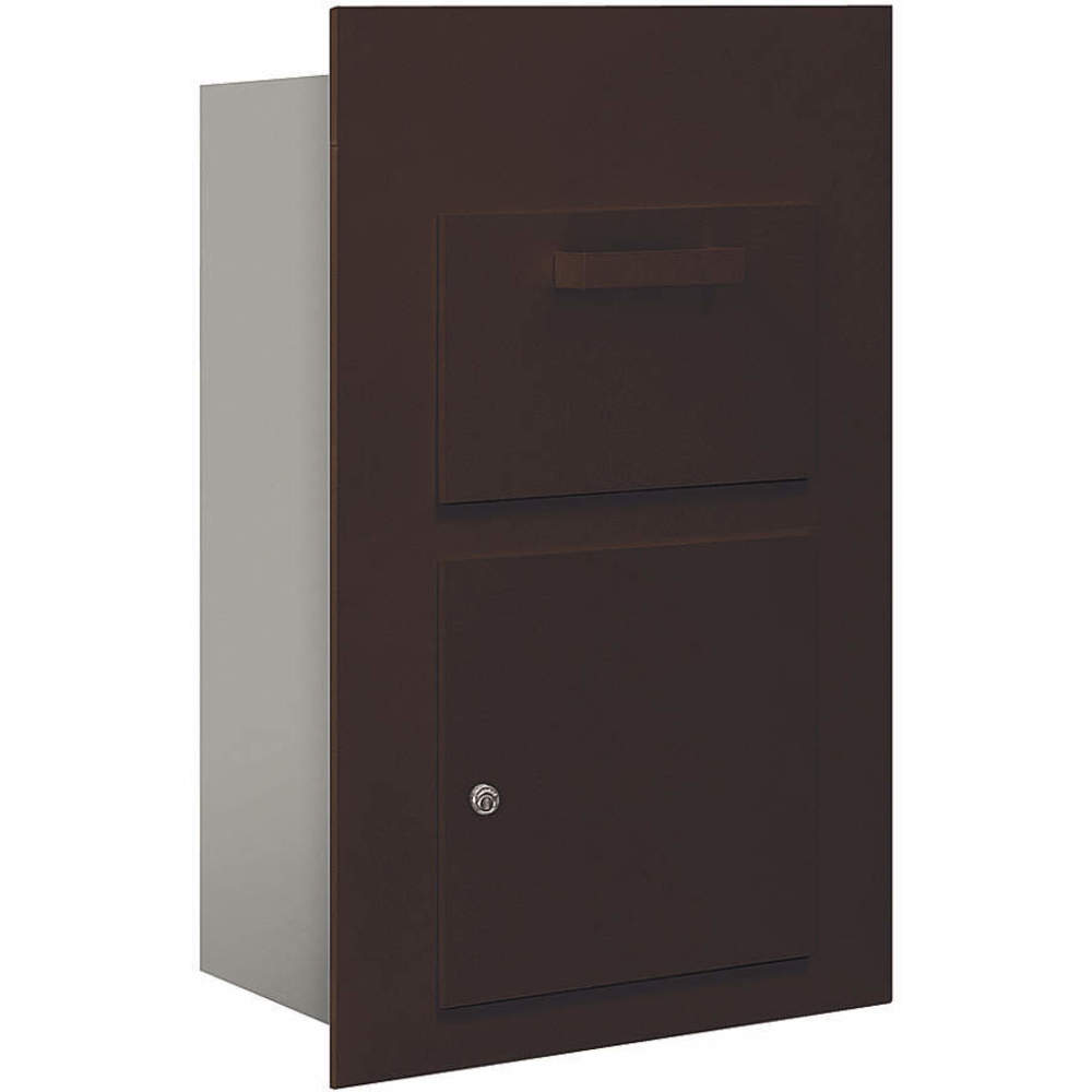 SALSBURY INDUSTRIES 3600C5-ZFP Horizontal Mailbox Private 1 Door Bronze Fl 29-3/4 Inch | AG3KJA 33LM37