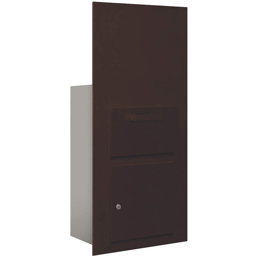 SALSBURY INDUSTRIES 3600C7-ZFP Horizontal Mailbox Private 1 Door Bronze Fl 40-3/4 Inch | AG3KUW 33LP75