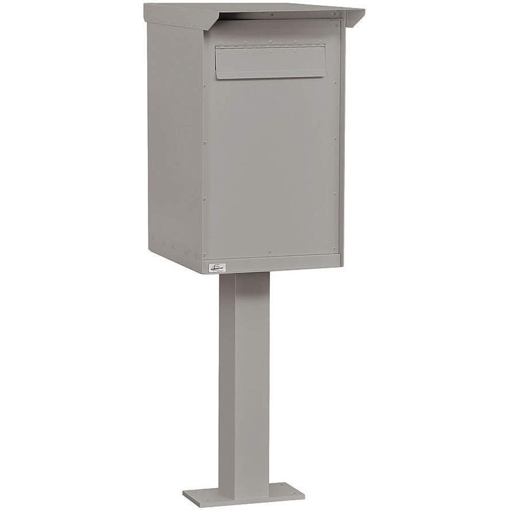SALSBURY INDUSTRIES 4275PRM Pedestal Drop Box Regular Primer | AG3JBP 33LD81
