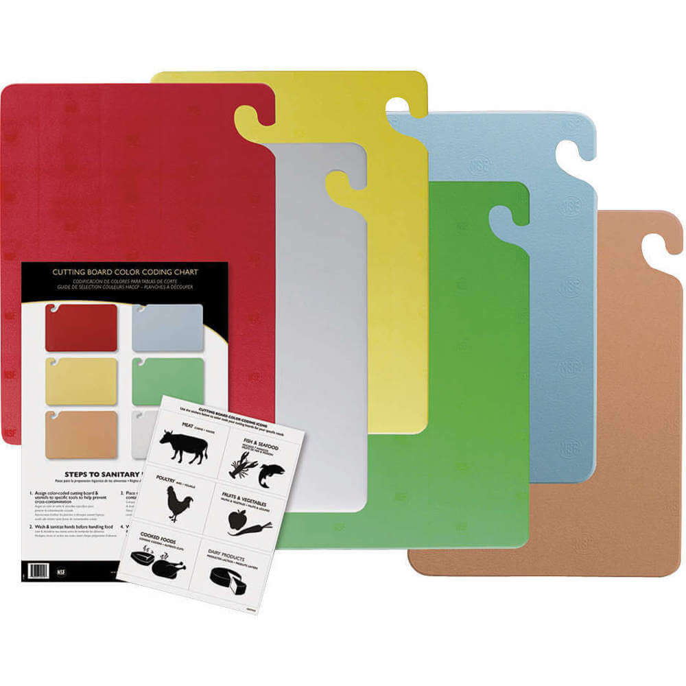 Cutting Board Set Includes 6 Boards