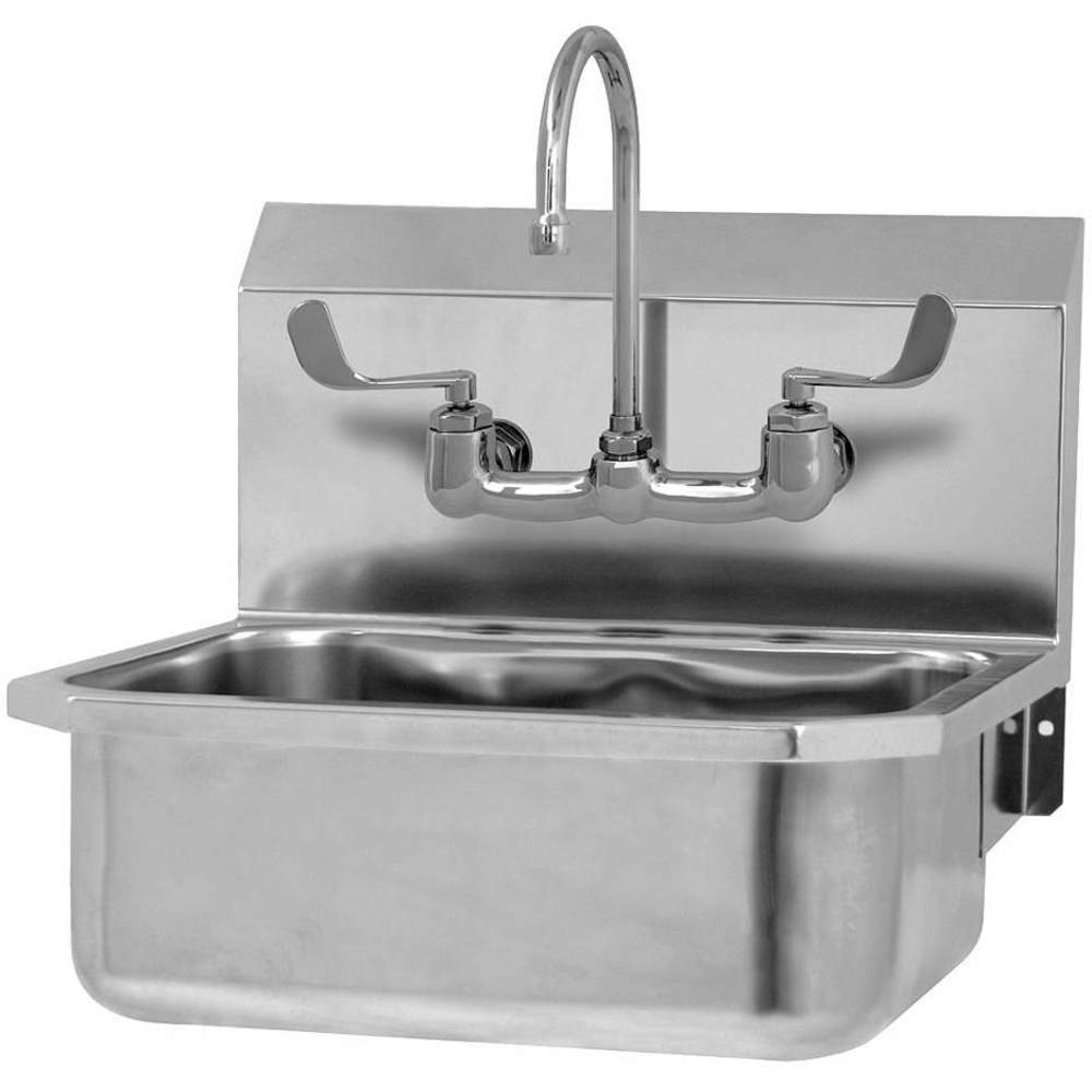 Hand Sink With Faucet 19 Inch Length 18 Inch Width