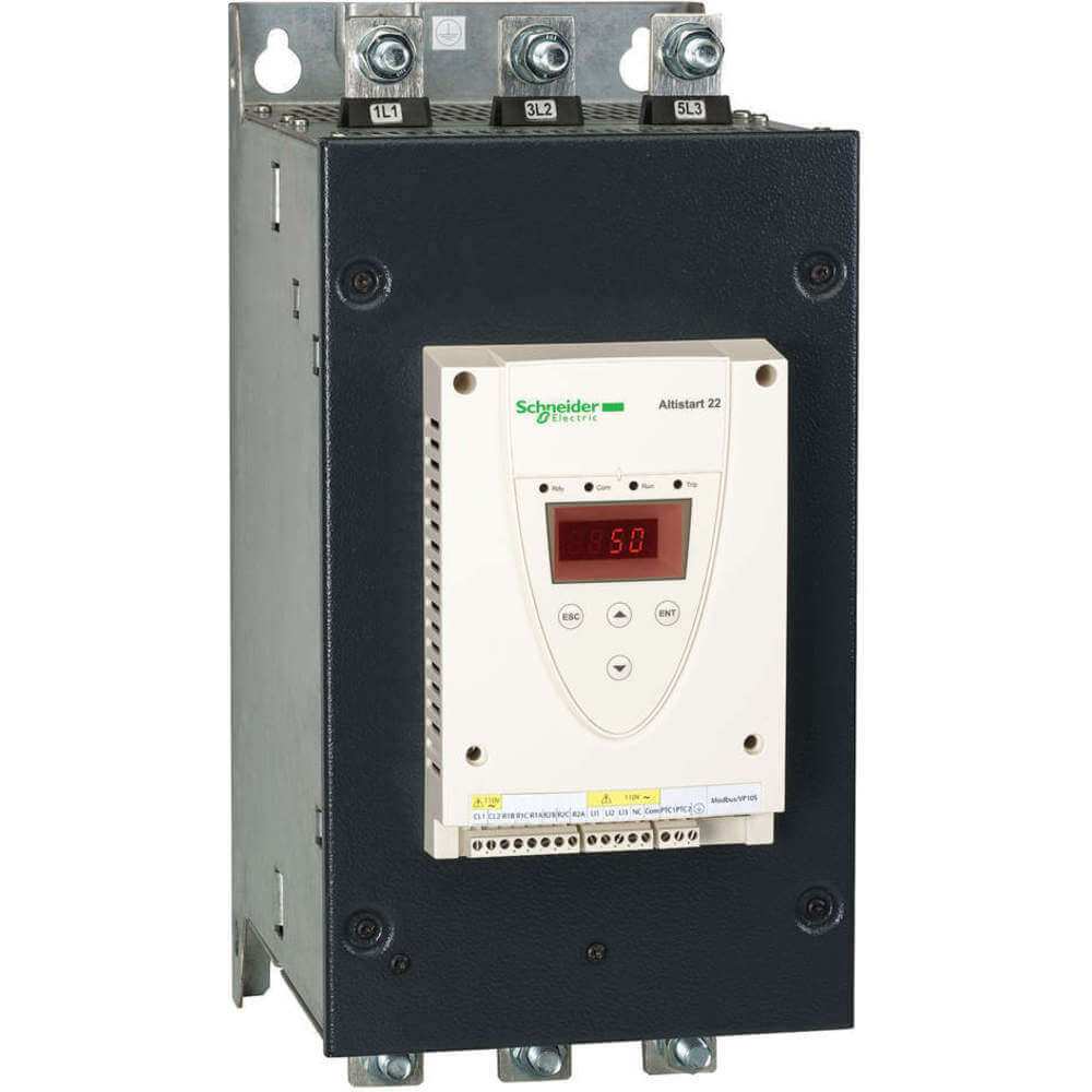 SCHNEIDER ELECTRIC ATS22C21S6U Soft Start 208-600VAC 110V Control 210Amp | AF6FZD 13E159