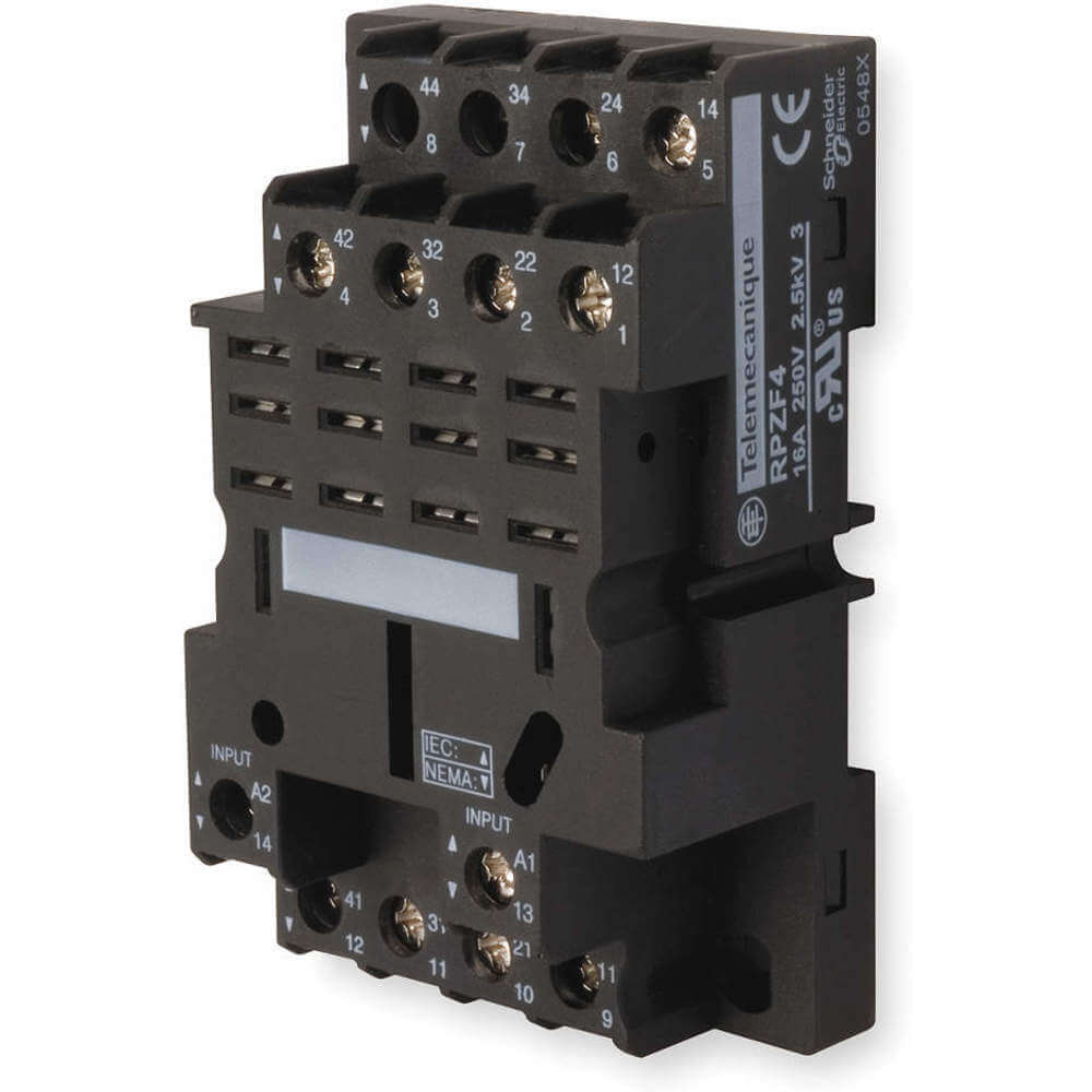 Socket 14 Pin Din Rail/panel 250v 16a