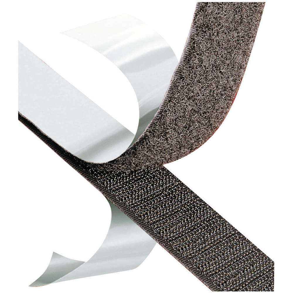 Reclosable Fastener Tape Loop 1 In, White