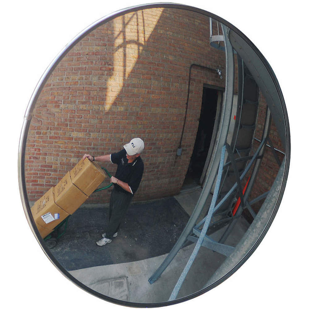 Outdoor Convex Mirror Circular 36 Inch Diameter