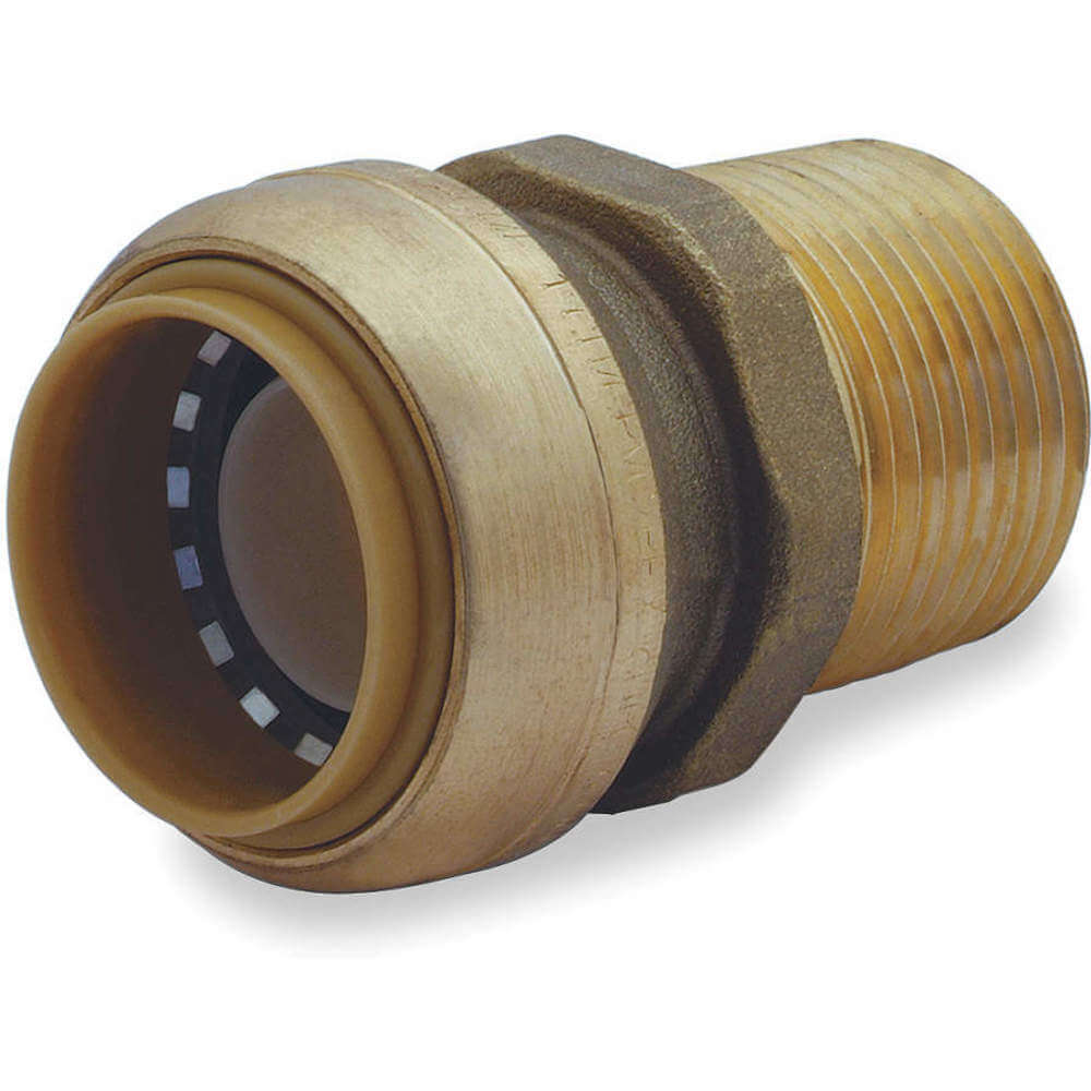 SHARKBITE U140LF Male Connector Push To Connect 1 In | AA8NRN 19F874