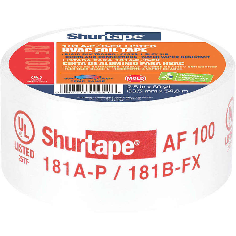 Foil Tape 2-1/2 Inch x 60 Yard Silver