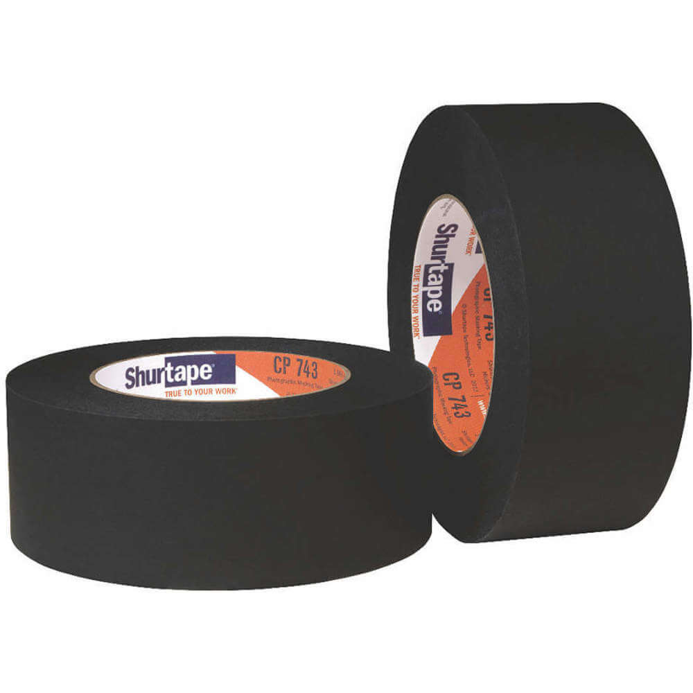 SHURTAPE CP 743 Masking Tape Black Diameter - Pack Of 24 | AB7XJD 24K318