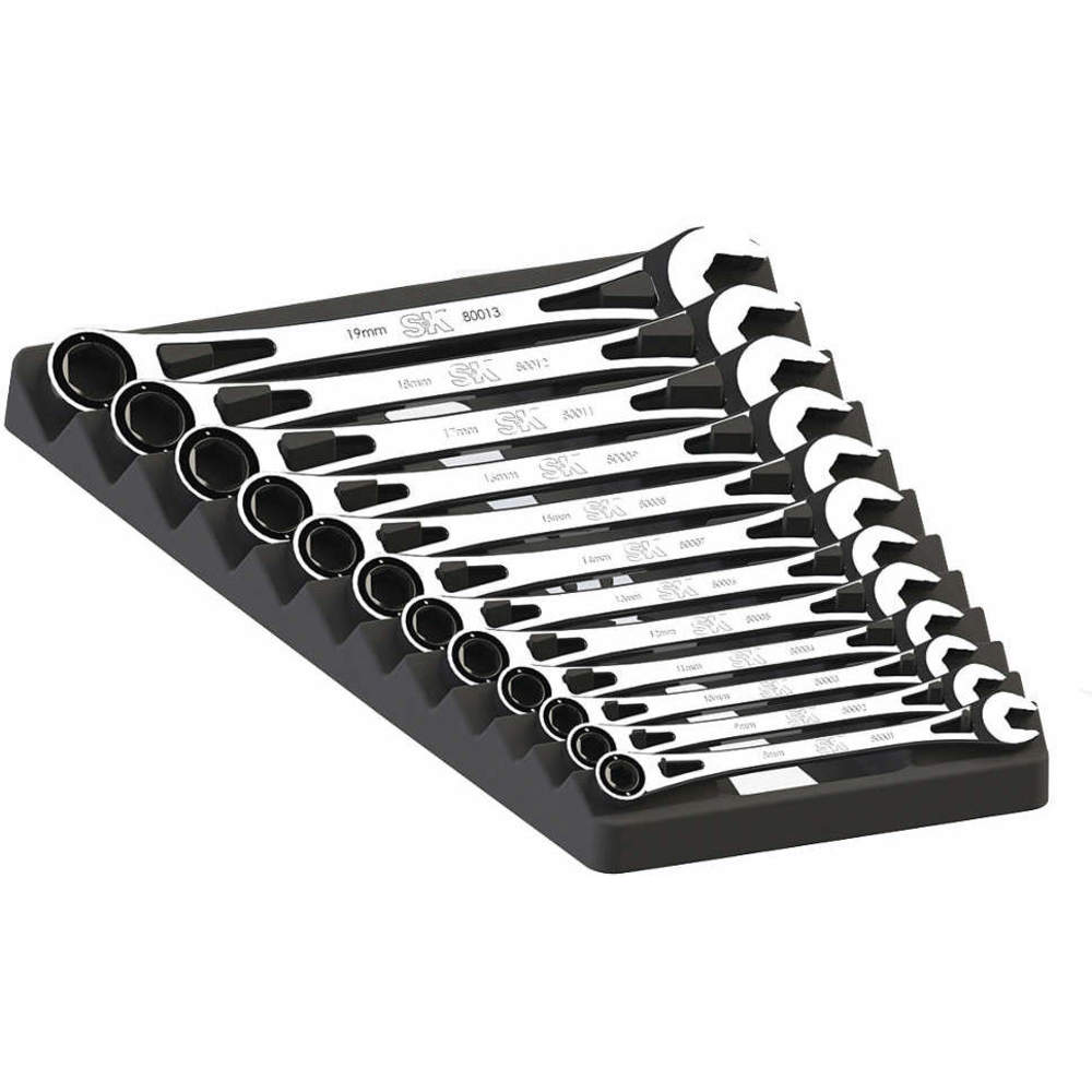 Ratcheting Wrench Set Combination 12pcs
