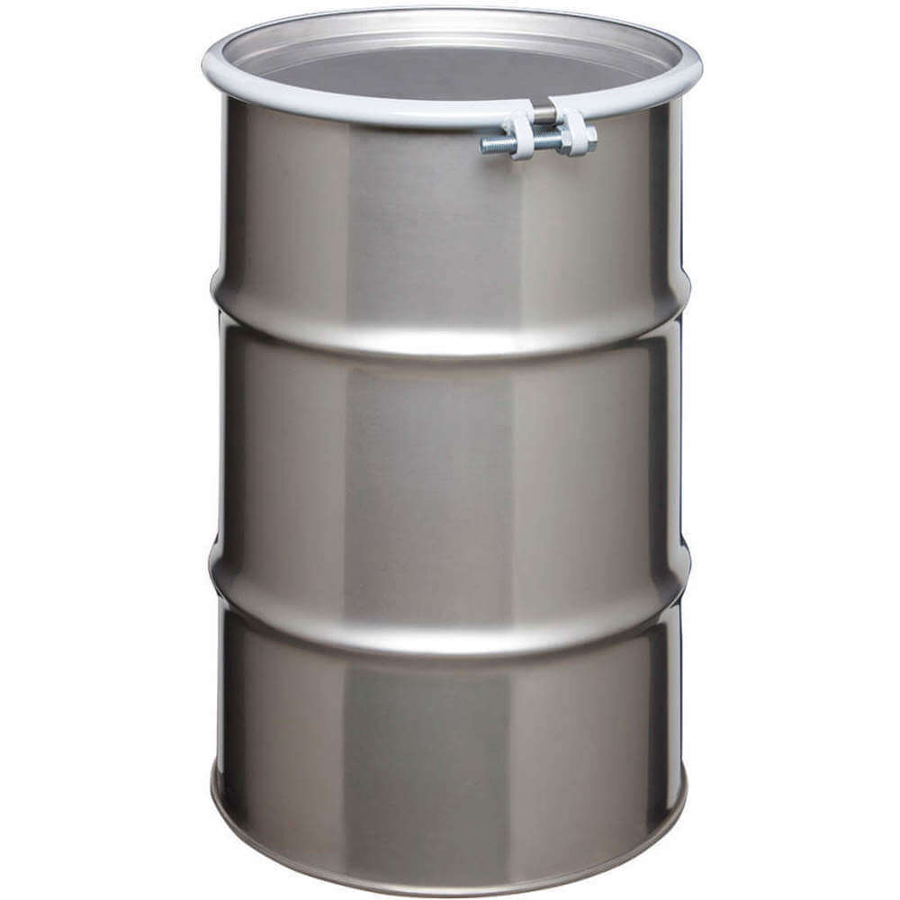 SKOLNIK ST2004 Transport Drum, Open Head, 20 Gallon, Stainless Steel | AB9YYC 2GTY5