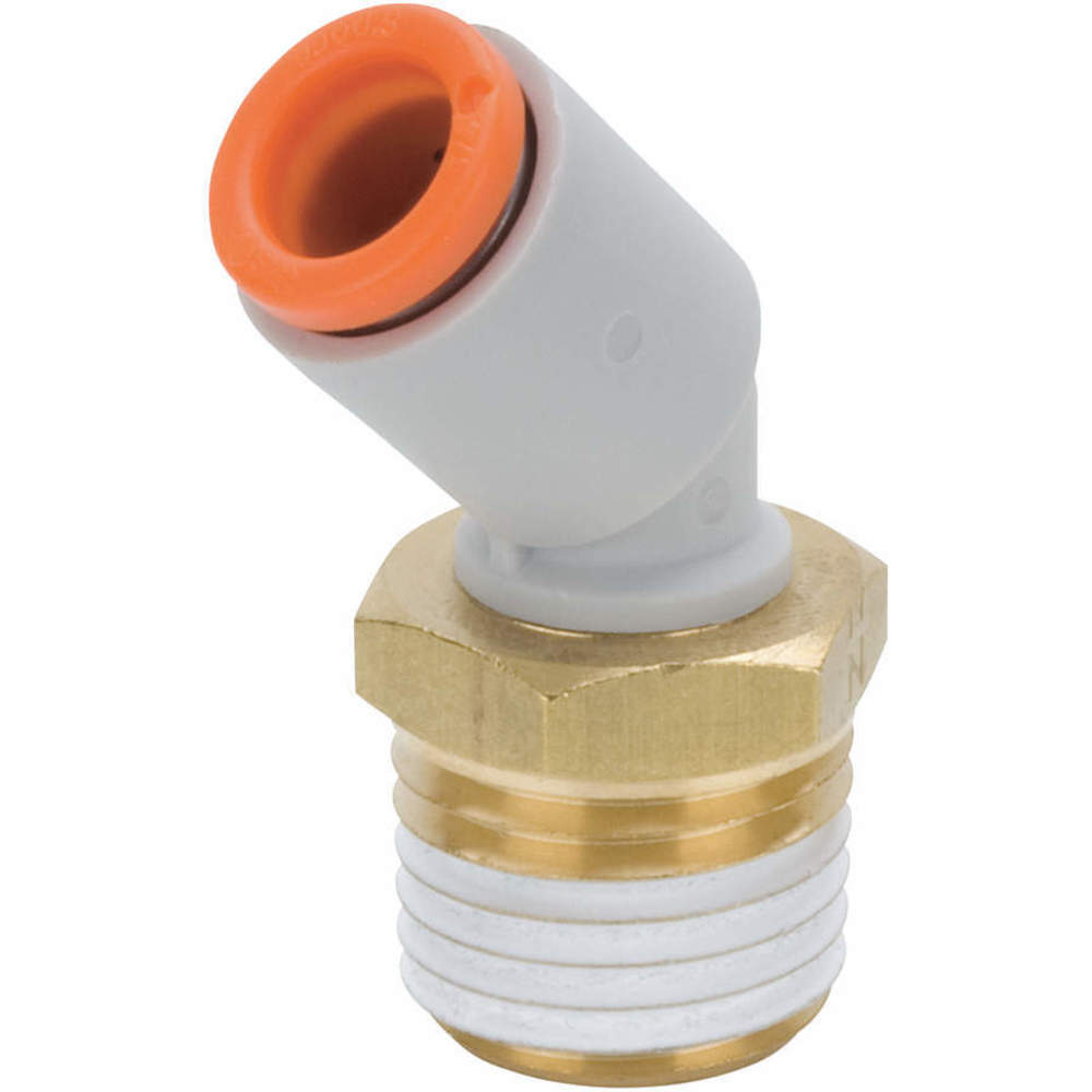 SMC VALVES KQ2K01-34AS Male Elbow 45 Degree 1/8 Inch Thread x Tube | AC7ADK 36X245