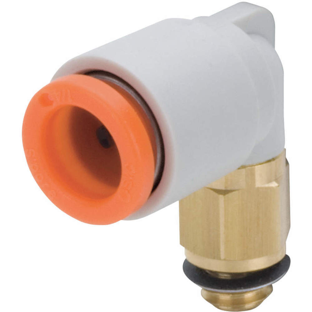 SMC VALVES KQ2L01-32A Male Elbow 1/8 Inch Thread x Tube | AC6ZWB 36X074