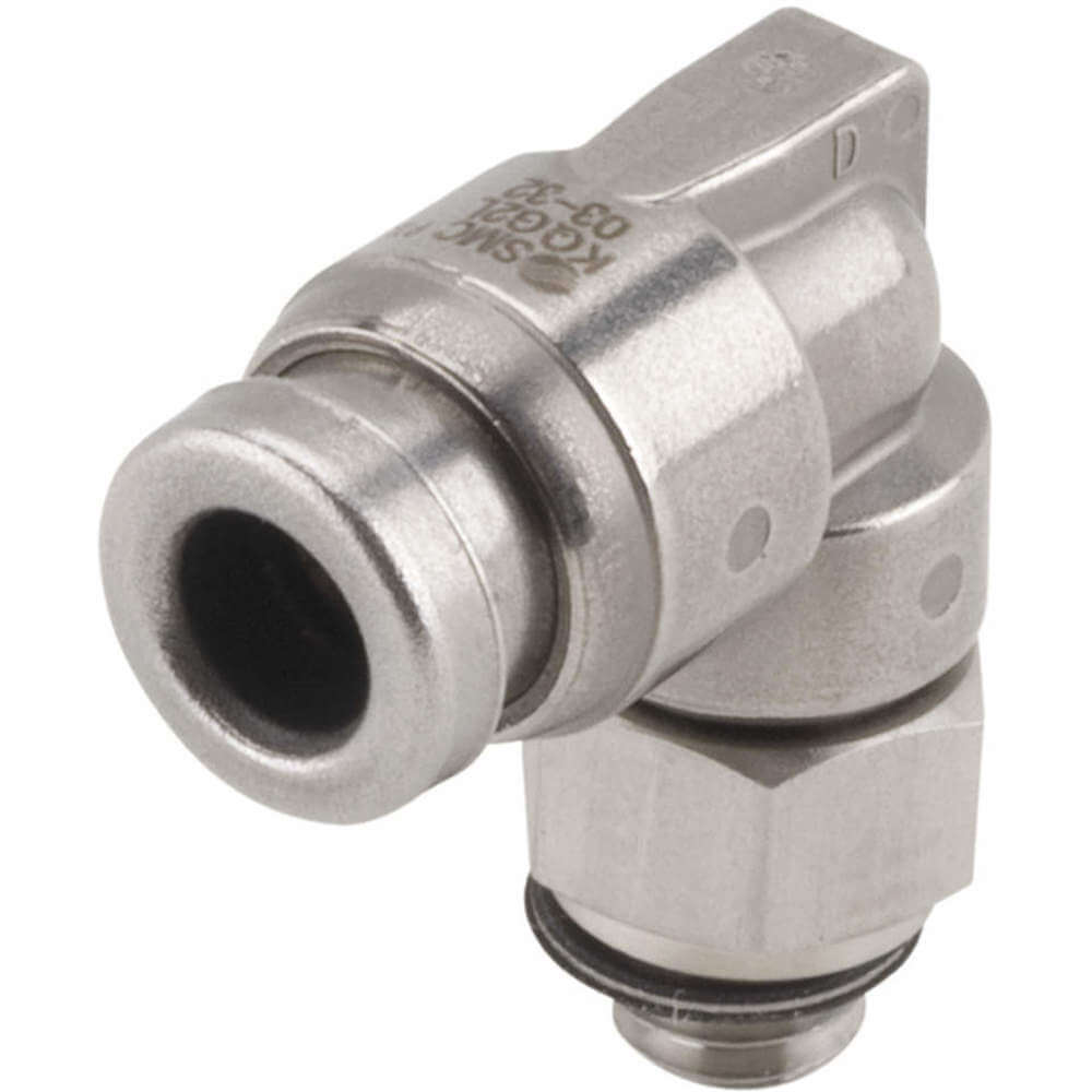 SMC VALVES KQG2L03-32 Male Elbow Thread 10-32 Tube 5/32 Or 4mm | AA8NMQ 19F738