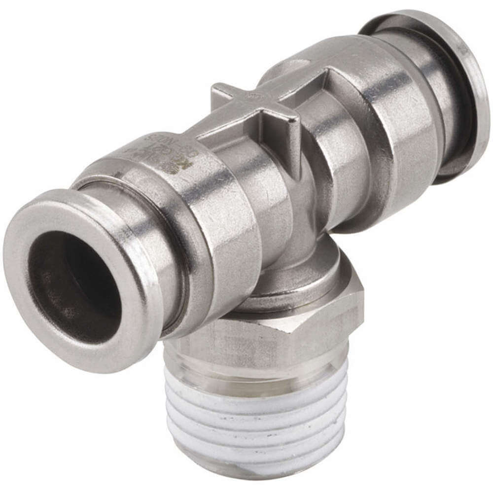 SMC VALVES KQG2T07-N02S Male Branch Tee 1/4 Inch Thread To Tube | AA8NPB 19F771