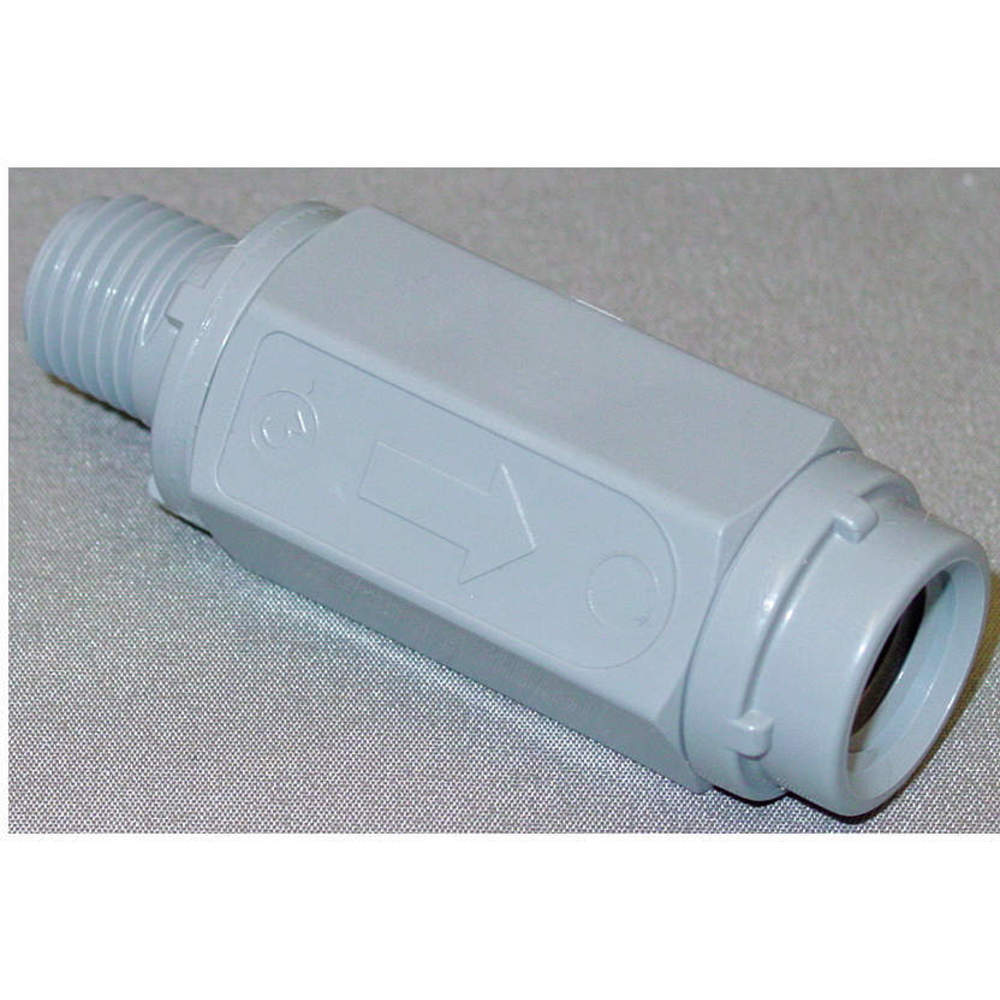 SMC VALVES PVC CHK 426-4M4F-B Ball Cone Spring Check Valve Grey Pvc | AD7CHR 4DHZ6