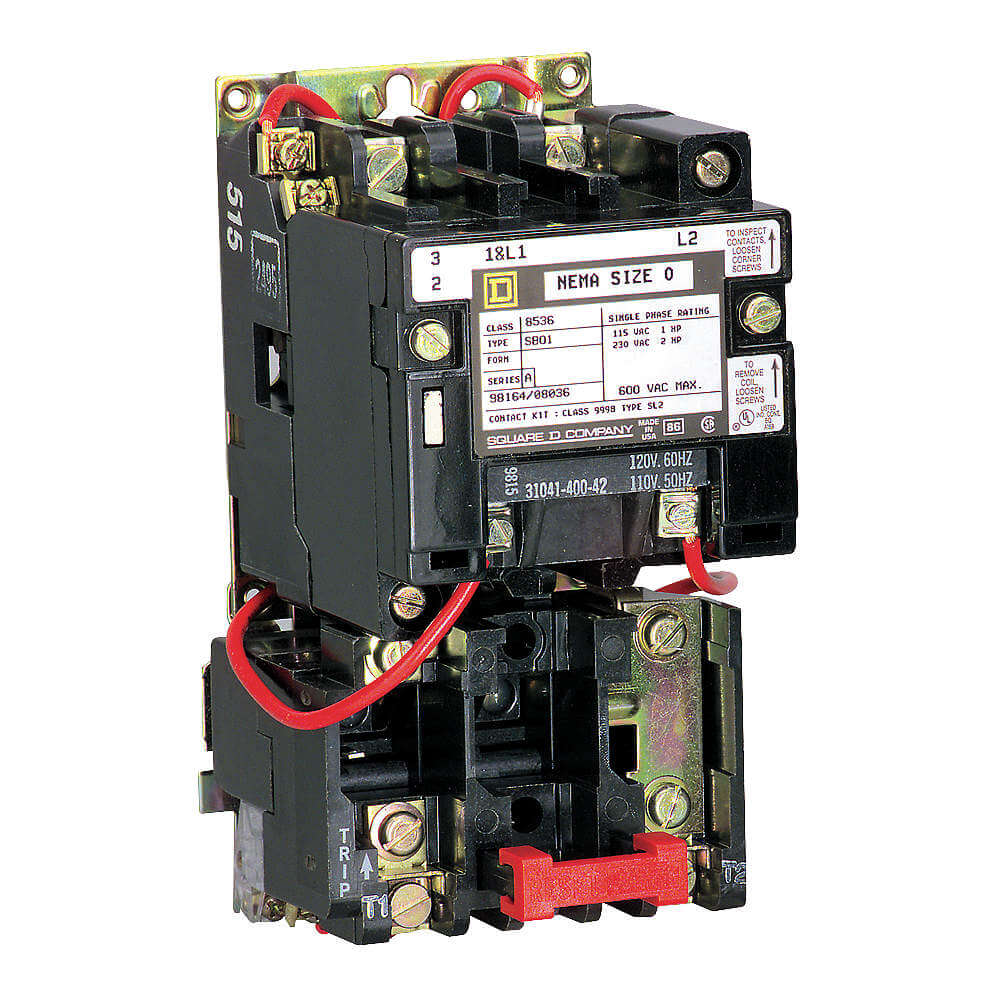 SQUARE D 8536SDO1V01S Magnetic Motor Starter Nema 24v 3p 45a | AF9FER 2BX53