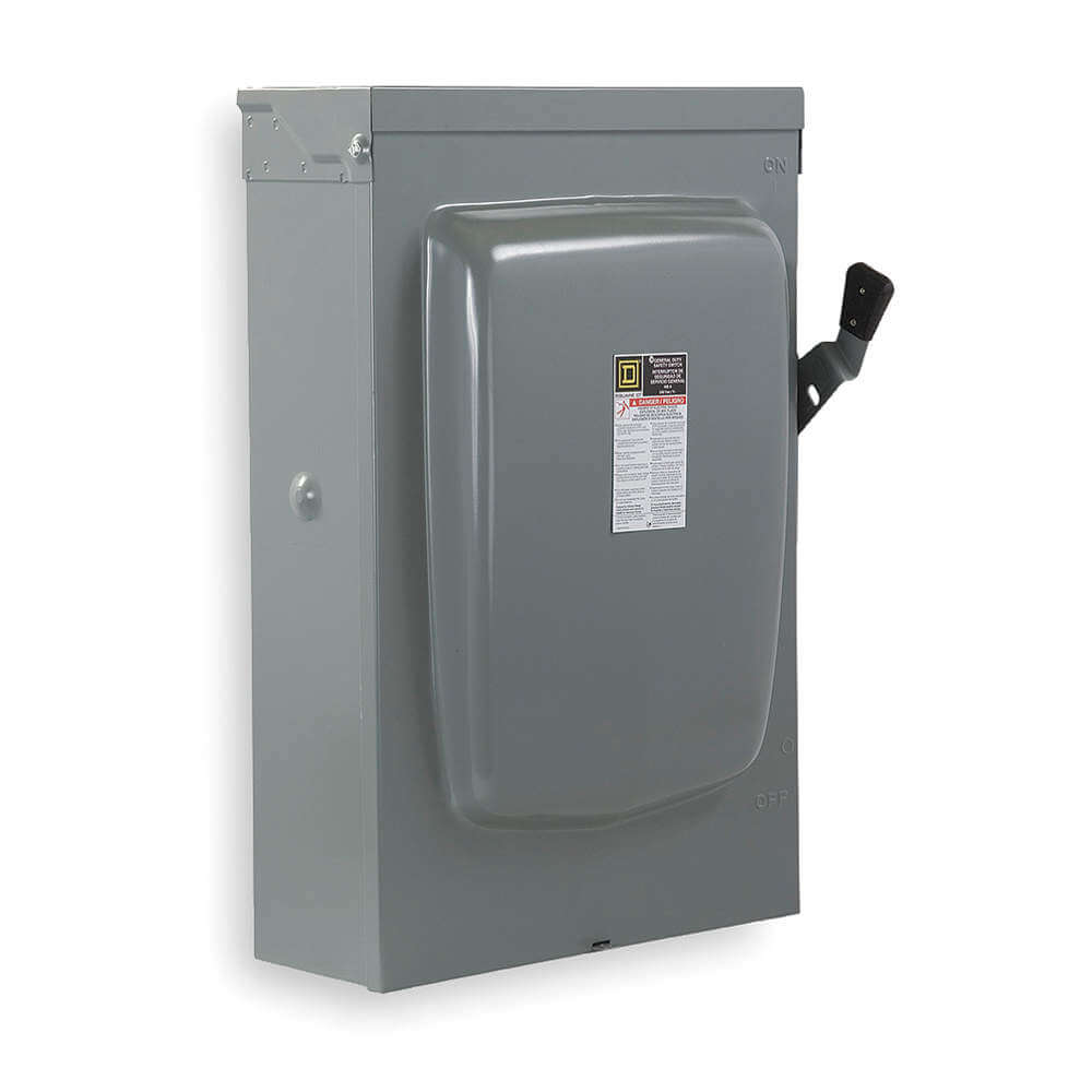 SQUARE D D225NR Safety Switch 240VAC/DC 2PST 400 Amps AC | AH2PDF 2JYF1