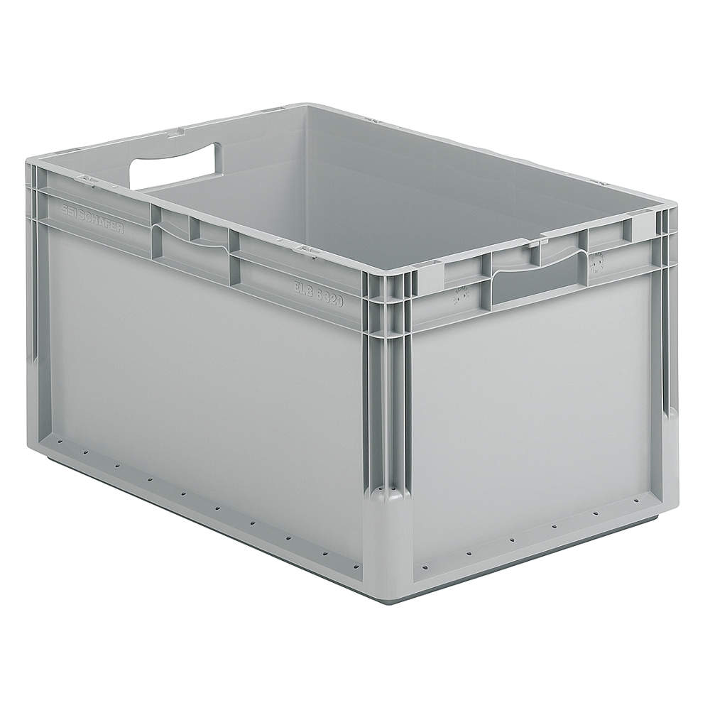 Container 23-5/8 Inch Length 40 Lb. Gray