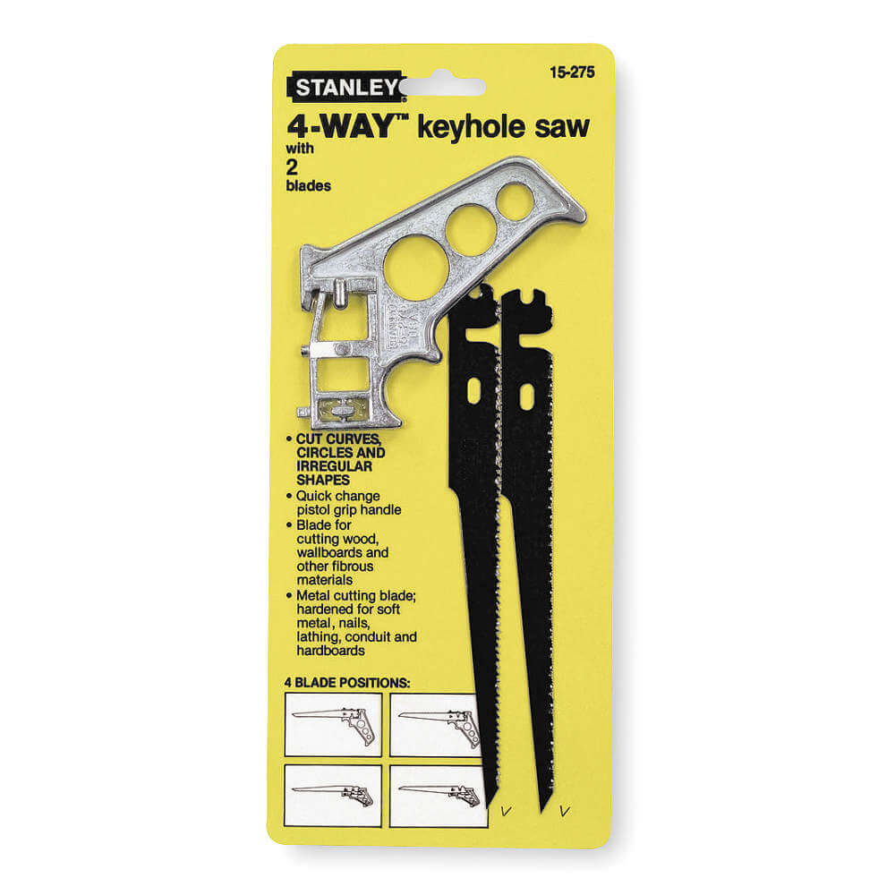 Keyhole Saw With 2 Blades