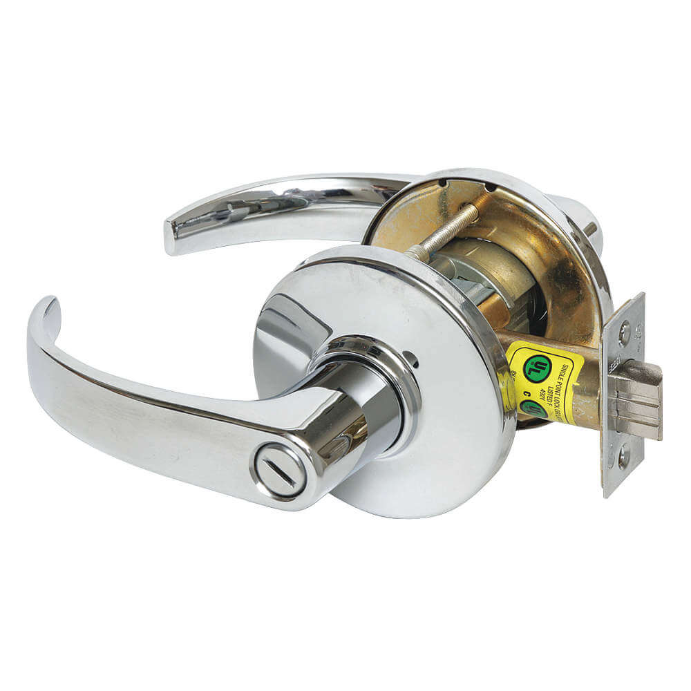 STANLEY SECURITY SOLUTIONS 9K30L14DS3625 Lever Privacy Curved Polished Chrome | AH9MFU 40KC92