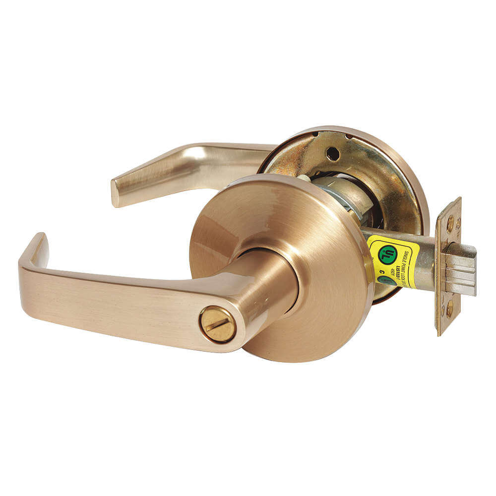 STANLEY SECURITY SOLUTIONS 9K30L15DS3612 Lever Privacy Angled Satin Bronze | AH9MFW 40KC94