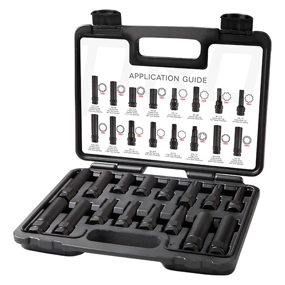 Lug Locking Master Key Set Steel 16 Pcs.