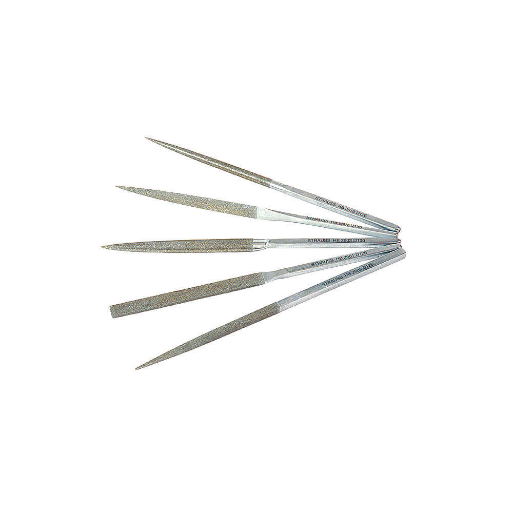 STRAUSS HB2627D181 Habilis File Set Swiss 5 Pieces | AH3FLR 31LY34