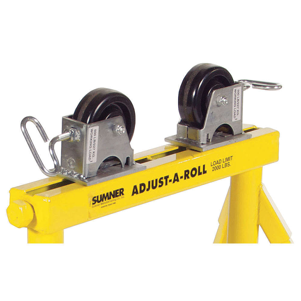 Rubber Wheels Pipe Stand