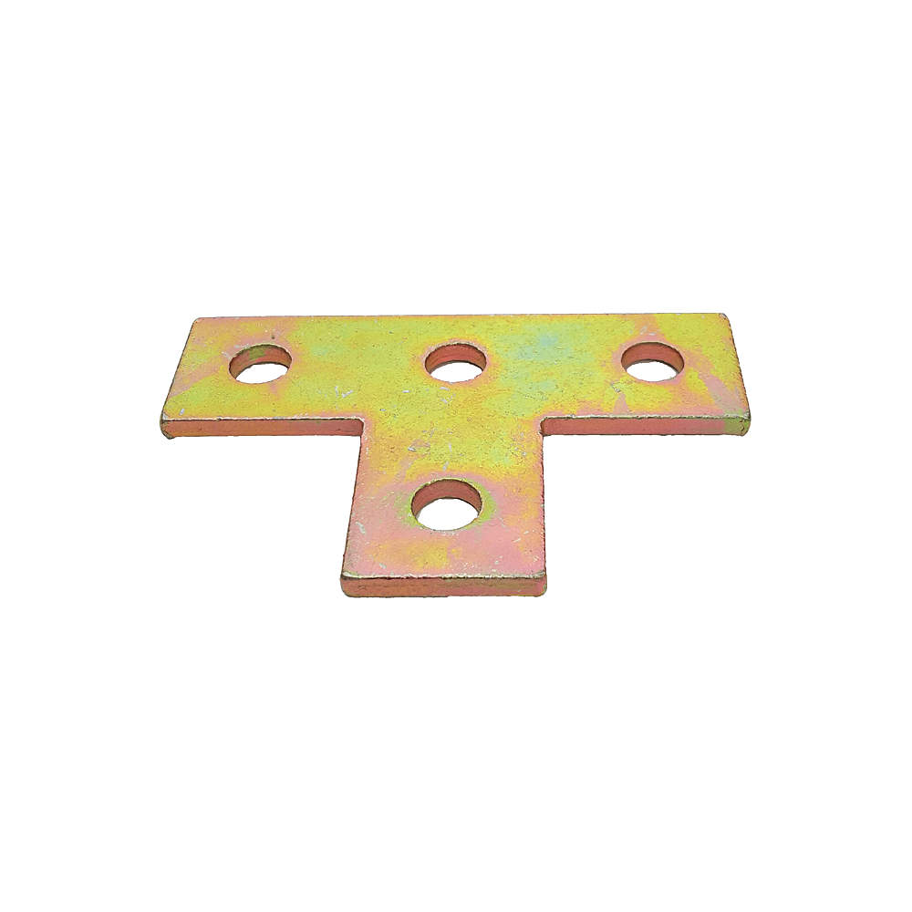 SUPER-STRUT AB220 Connecting Plate Tee 4 Holes Gold | AB9ZWA 2HAF6