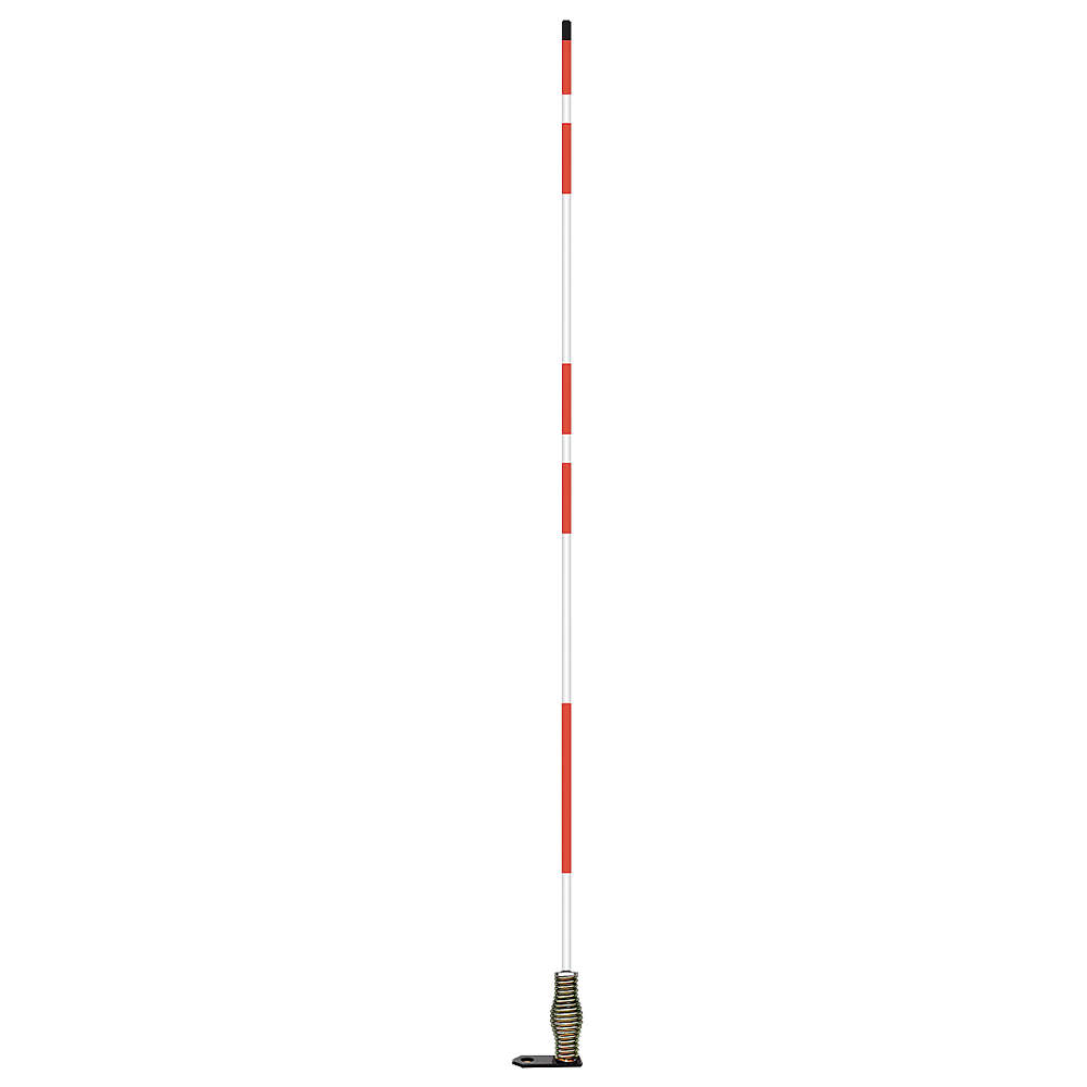 TAPCO 2673-00001 Hydrant Marker 5 feet Fiberglass White/Red | AJ2GTN 49U984