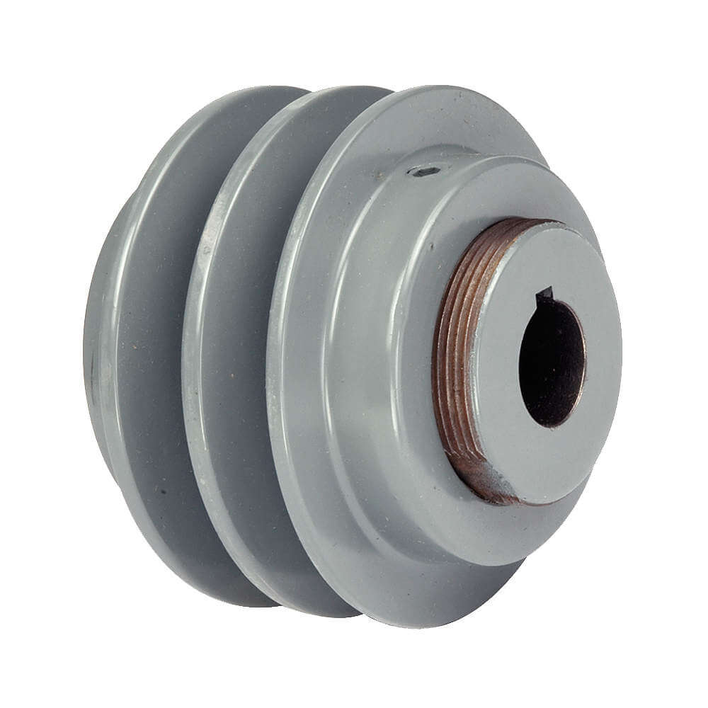 V-belt Pulley 1 Variable Pitch 5.35 Outer Diameter Iron