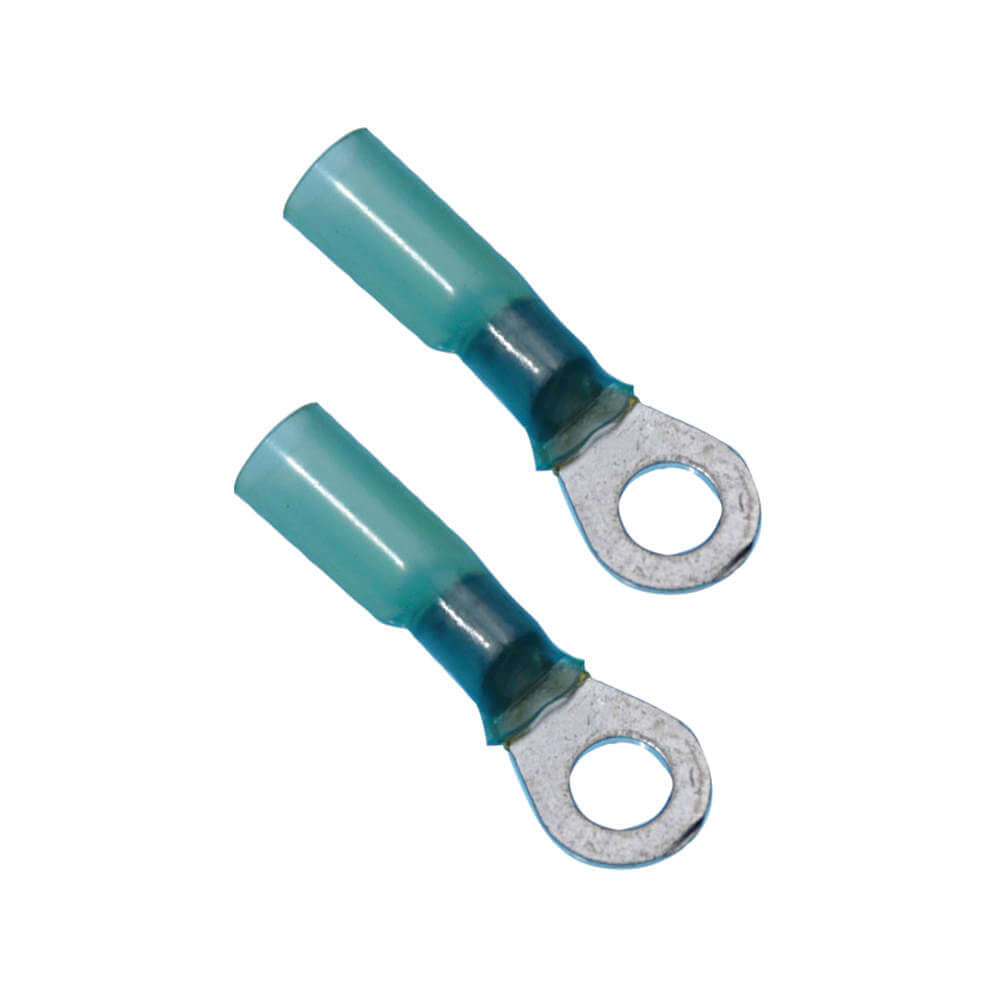 Ring Terminal Blue Brazed 16-14