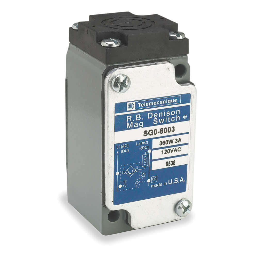 Rectangular Proxmity Sensor Magnetic 120V NO